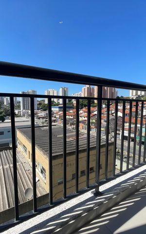 Apartamento para alugar com 27m², 1 quarto e sem vaga Apartamento para alugar com 27m², 1 quarto e sem vagaVaranda