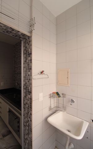 Apartamento para alugar com 64m², 2 quartos e 2 vagasCozinha e Área de Serviço
