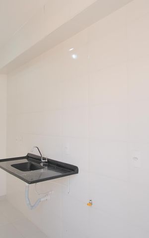 Apartamento para alugar com 55m², 2 quartos e 1 vagaCozinha e Área de Serviço