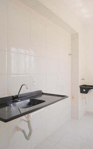 Apartamento para alugar com 55m², 2 quartos e 1 vagaCozinha e Área de Serviço