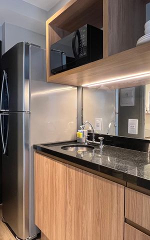 Studio à venda com 25m², 1 quarto e sem vaga Studio à venda com 25m², 1 quarto e sem vagaCozinha