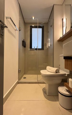 Studio à venda com 25m², 1 quarto e sem vaga Studio à venda com 25m², 1 quarto e sem vagaBanheiro