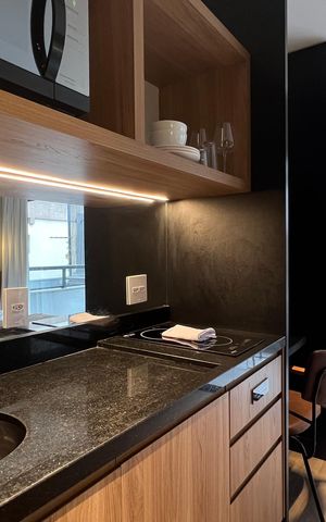 Studio à venda com 25m², 1 quarto e sem vaga Studio à venda com 25m², 1 quarto e sem vagaCozinha