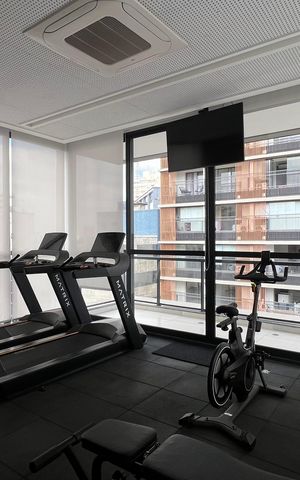 Studio à venda com 25m², 1 quarto e sem vaga Studio à venda com 25m², 1 quarto e sem vagaÁrea comum - Academia
