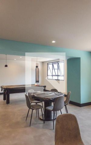 Apartamento para alugar com 25m², 1 quarto e 1 vaga Apartamento para alugar com 25m², 1 quarto e 1 vagaÁrea comum - Salão de Jogos
