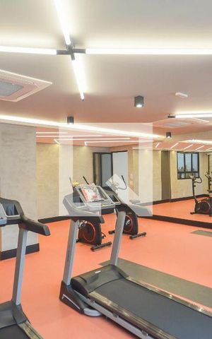 Apartamento para alugar com 25m², 1 quarto e 1 vaga Apartamento para alugar com 25m², 1 quarto e 1 vagaÁrea comum - Academia
