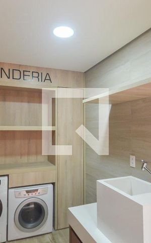 Apartamento para alugar com 25m², 1 quarto e 1 vaga Apartamento para alugar com 25m², 1 quarto e 1 vagaÁrea comum - Lavanderia
