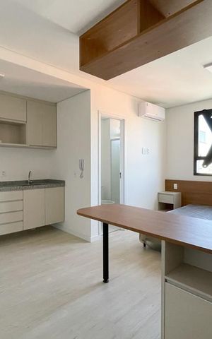 Apartamento para alugar com 25m², 1 quarto e 1 vaga Apartamento para alugar com 25m², 1 quarto e 1 vagaSala