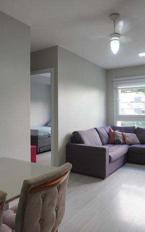 Apartamento à venda com 63m², 2 quartos e 2 vagasSala