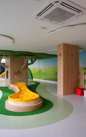 Apartamento à venda com 63m², 2 quartos e 2 vagasÁrea comum - Brinquedoteca