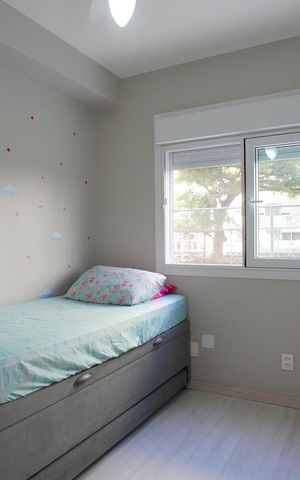 Apartamento à venda com 63m², 2 quartos e 2 vagasQuarto 2
