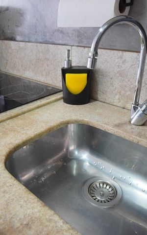 Apartamento à venda com 63m², 2 quartos e 2 vagasCozinha - Torneira