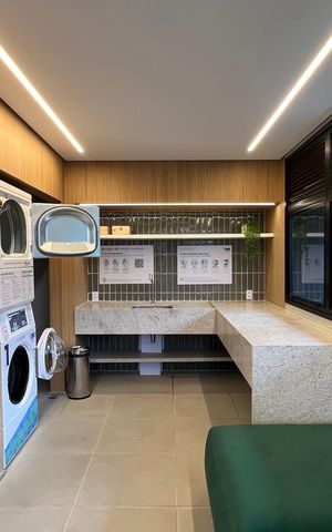 Studio à venda com 34m², 1 quarto e 1 vaga Studio à venda com 34m², 1 quarto e 1 vagaLavanderia