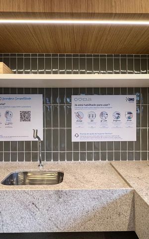 Studio à venda com 34m², 1 quarto e 1 vaga Studio à venda com 34m², 1 quarto e 1 vagaLavanderia