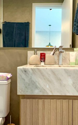 Studio à venda com 34m², 1 quarto e 1 vaga Studio à venda com 34m², 1 quarto e 1 vagaBanheiro