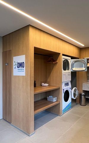 Studio à venda com 34m², 1 quarto e 1 vaga Studio à venda com 34m², 1 quarto e 1 vagaLavanderia