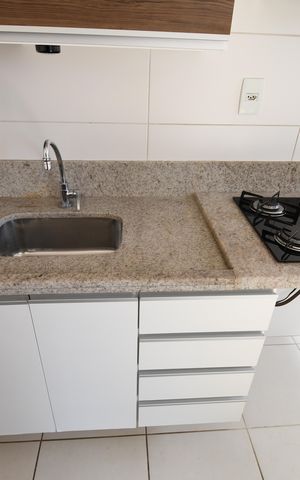 Apartamento à venda com 67m², 2 quartos e 2 vagasCozinha
