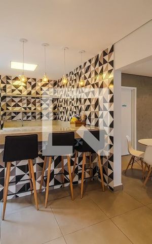Apartamento à venda com 45m², 1 quarto e 1 vagaEspaço gourmet