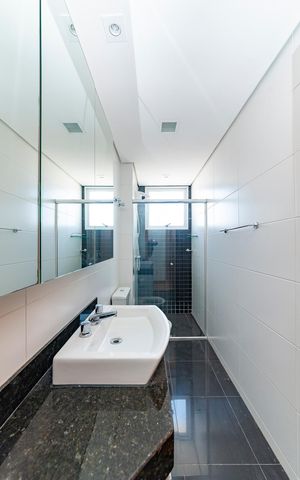 Apartamento para alugar com 95m², 3 quartos e 3 vagas Apartamento para alugar com 95m², 3 quartos e 3 vagasBanheiro Social