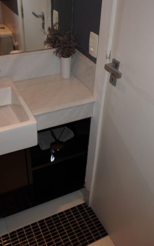 Apartamento à venda com 85m², 1 quarto e 1 vagaBanheiro Suíte 1