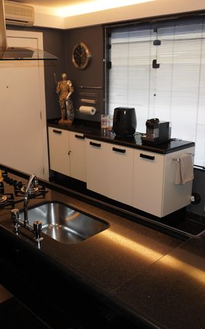Apartamento à venda com 85m², 1 quarto e 1 vagaCozinha