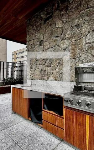 Studio para alugar com 22m², 0 quarto e sem vaga Studio para alugar com 22m², 0 quarto e sem vagaÁrea comum - Churrasqueira