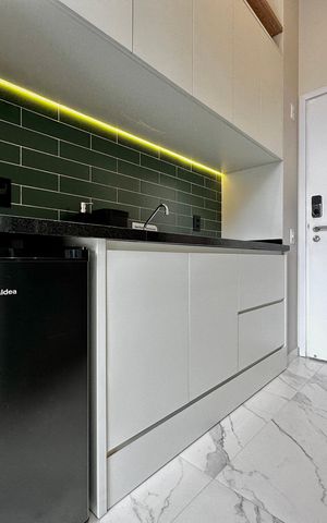 Studio para alugar com 22m², 0 quarto e sem vaga Studio para alugar com 22m², 0 quarto e sem vagaCozinha