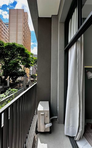 Studio para alugar com 22m², 0 quarto e sem vaga Studio para alugar com 22m², 0 quarto e sem vagaSacada do Studio