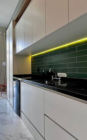 Studio para alugar com 22m², 0 quarto e sem vaga Studio para alugar com 22m², 0 quarto e sem vagaCozinha
