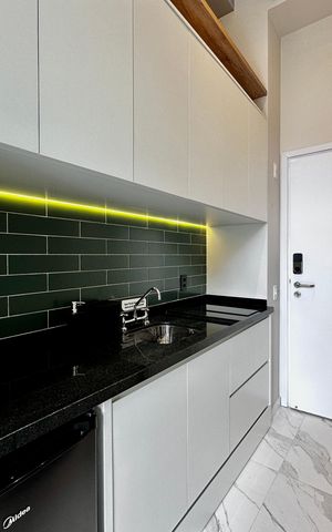 Studio para alugar com 22m², 0 quarto e sem vaga Studio para alugar com 22m², 0 quarto e sem vagaCozinha