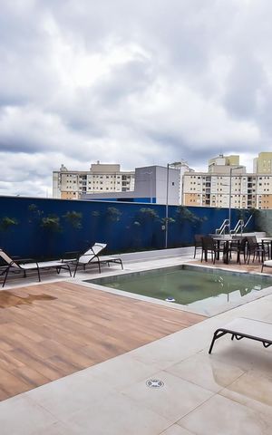 Apartamento à venda com 40m², 2 quartos e 1 vaga Apartamento à venda com 40m², 2 quartos e 1 vagaPiscina