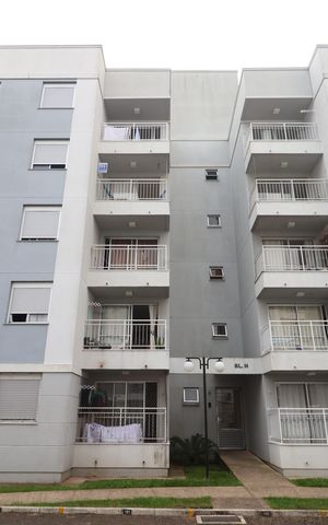Apartamento à venda com 48m², 2 quartos e 1 vagaFachada do bloco