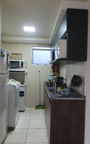 Apartamento à venda com 48m², 2 quartos e 1 vagaCozinha e Área de Serviço