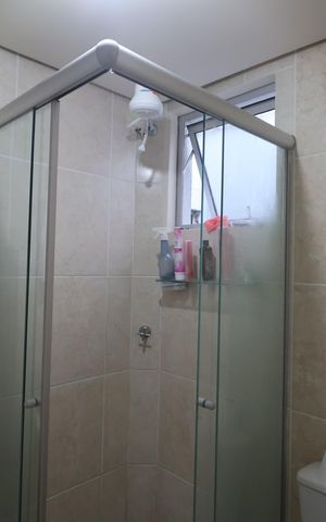 Apartamento à venda com 48m², 2 quartos e 1 vagaBanheiro 