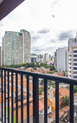 Studio para alugar com 25m², 1 quarto e sem vagaVaranda