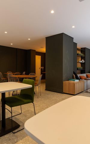 Studio para alugar com 25m², 1 quarto e sem vagaÁrea comum - Salão de festas