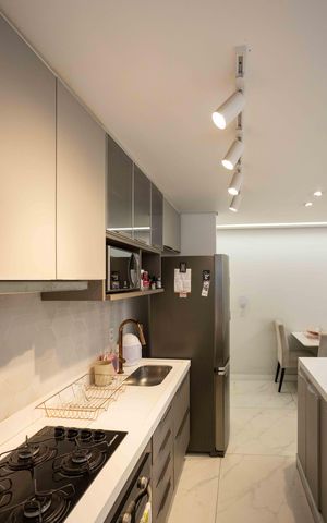 Apartamento à venda com 45m², 2 quartos e sem vagaCozinha