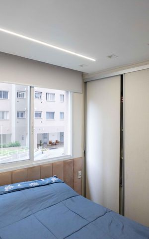 Apartamento à venda com 45m², 2 quartos e sem vagaQuarto 1