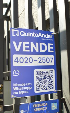 Studio à venda com 27m², 1 quarto e sem vagaPlaquinha