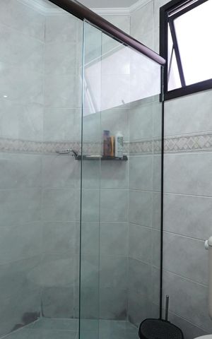 Apartamento para alugar com 118m², 3 quartos e 2 vagasBanheiro da Suíte