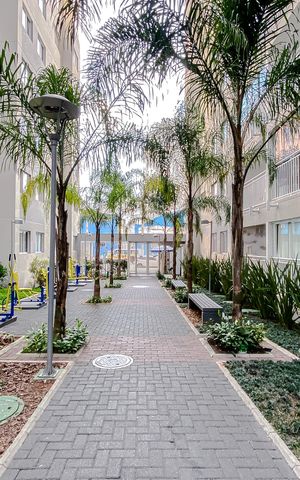Apartamento à venda com 44m², 2 quartos e sem vagaHall