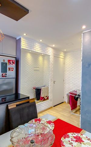 Apartamento à venda com 44m², 2 quartos e sem vagaSala