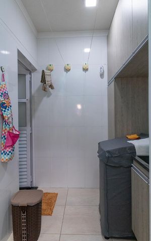 Casa à venda com 90m², 2 quartos e 2 vagasÁrea de Serviço