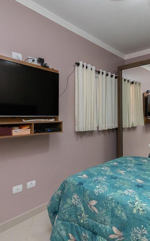 Casa à venda com 90m², 2 quartos e 2 vagasSuíte 2