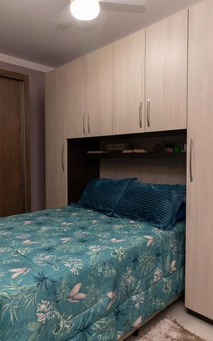 Casa à venda com 90m², 2 quartos e 2 vagasSuíte 2