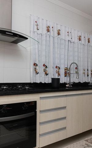 Casa à venda com 90m², 2 quartos e 2 vagasCozinha