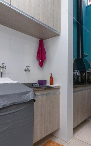 Casa à venda com 90m², 2 quartos e 2 vagasÁrea de Serviço