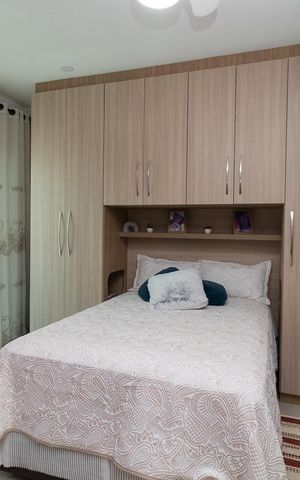 Casa à venda com 90m², 2 quartos e 2 vagasSuíte 1