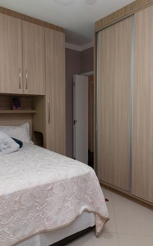 Casa à venda com 90m², 2 quartos e 2 vagasSuíte 1