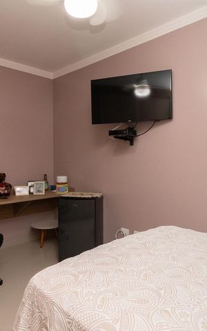 Casa à venda com 90m², 2 quartos e 2 vagasSuíte 1